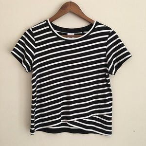 Cabi Striped Cropped Top